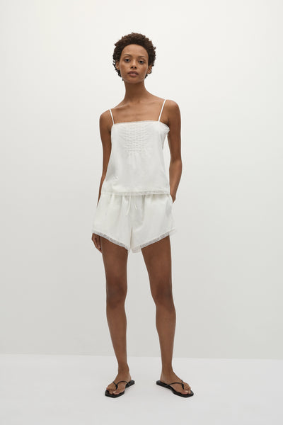 DENISE SHORT - WHITE