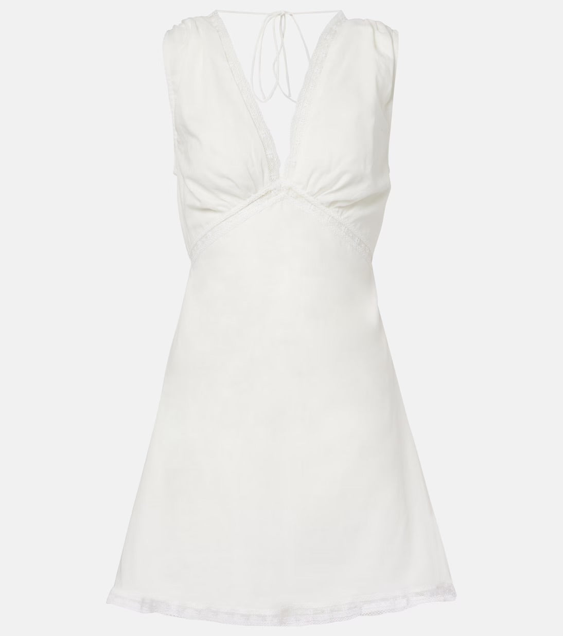 DENISE MINI DRESS - WHITE