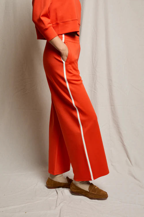 MIKOS WIDE LEG PANT - TOMATO