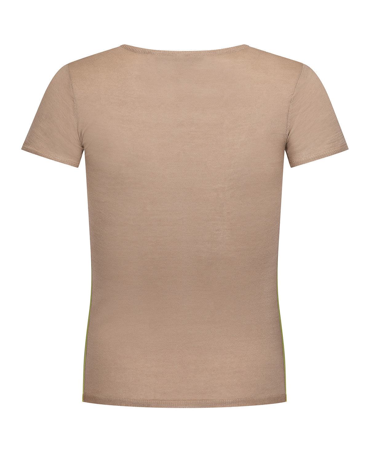 SHEER ESSENTIALS BABY TEE - NATURAL