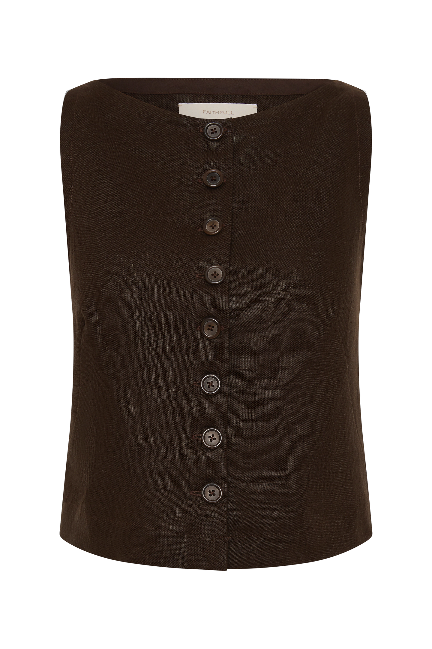 ELIA TOP - COFFEE