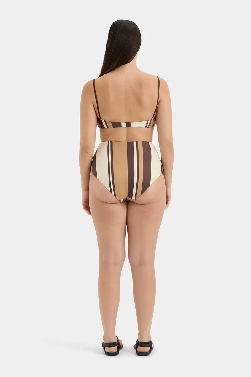 MAHOGANY BALCONETTE - CANTINA STRIPE