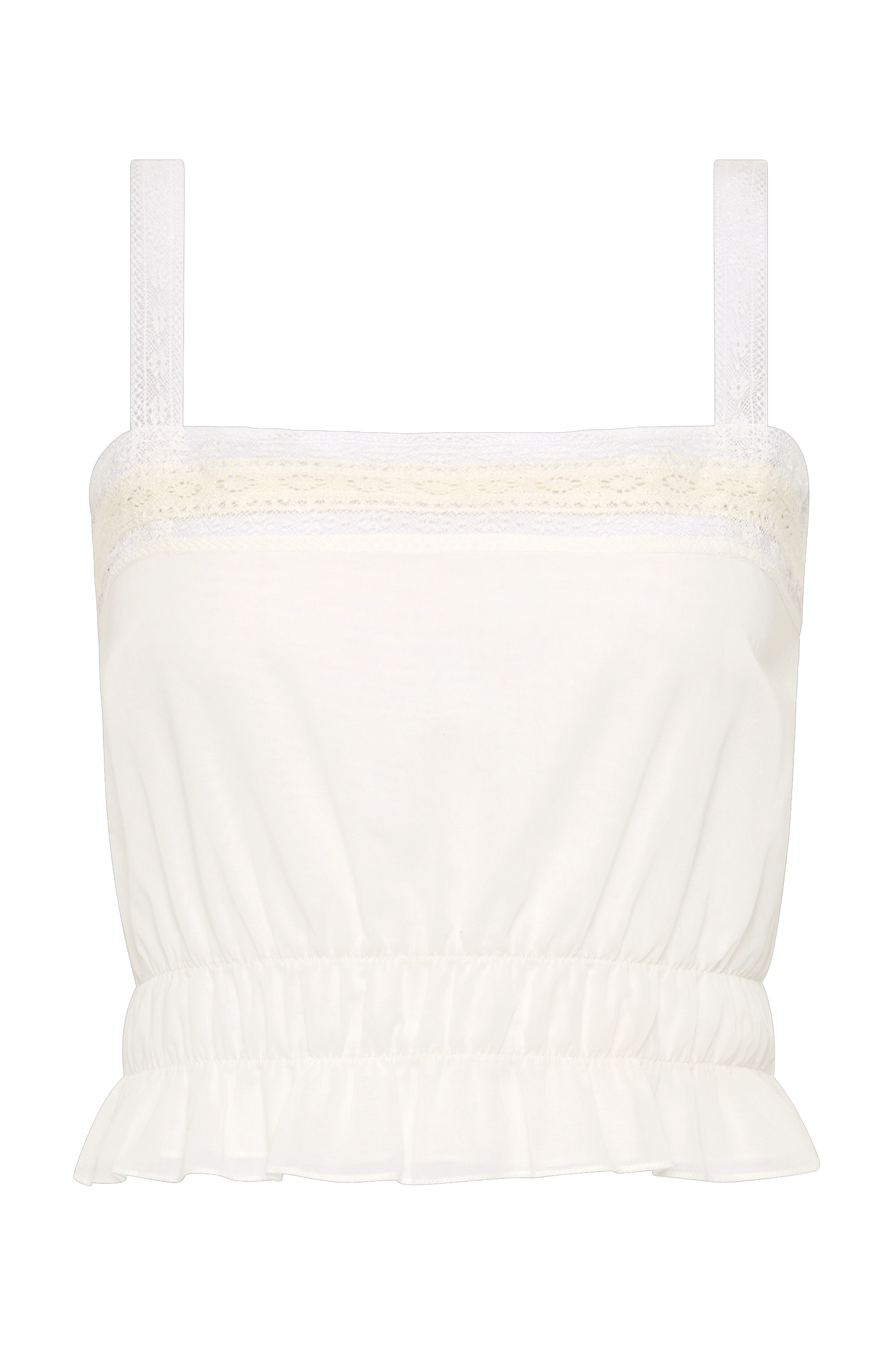 CAMILLE TOP - WHITE