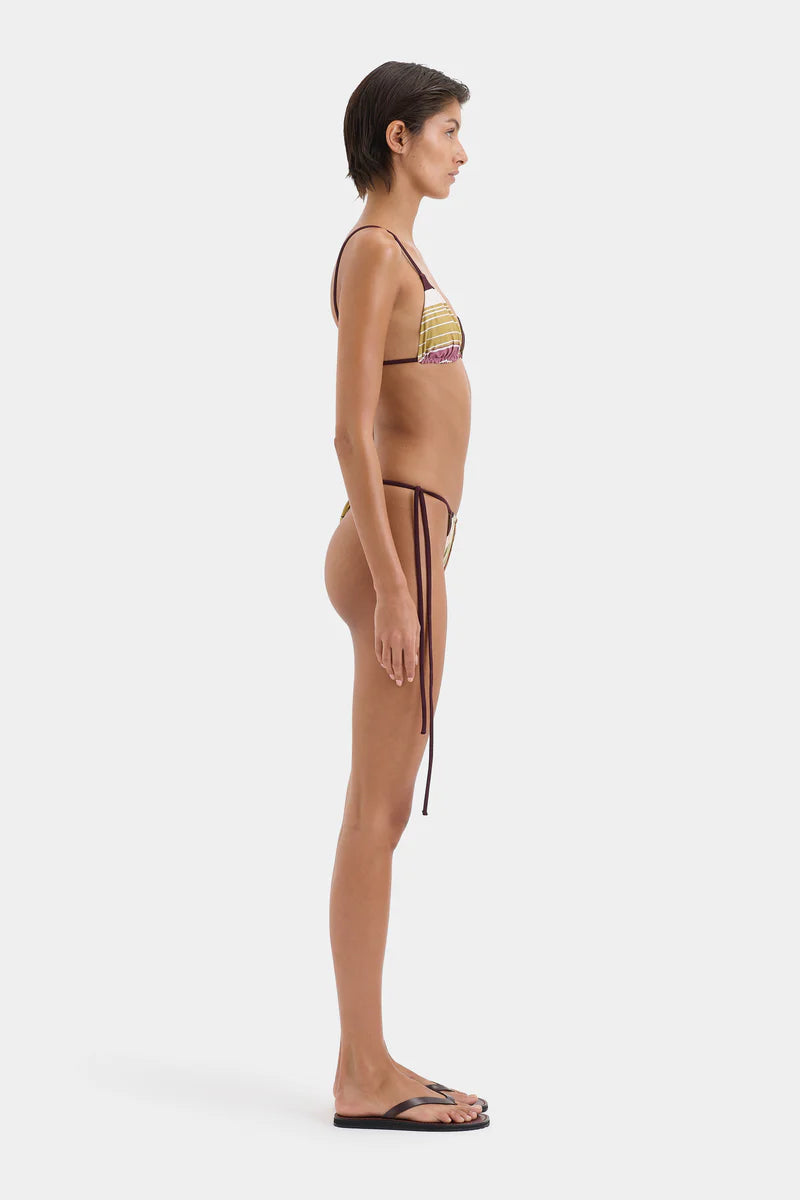 FONTANA STRING BRIEF - ELISA STRIPE