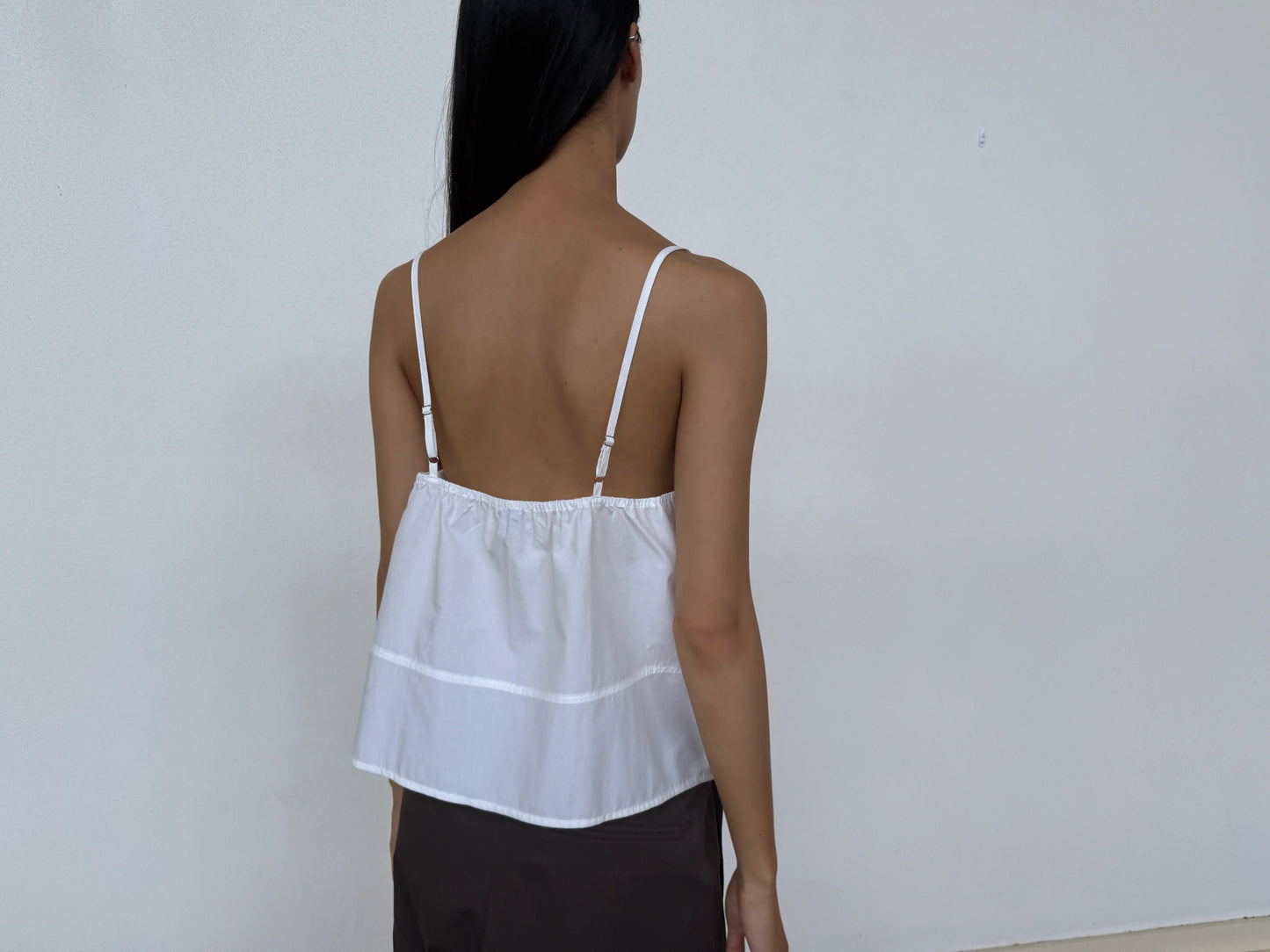 SEAM TOP - WHITE