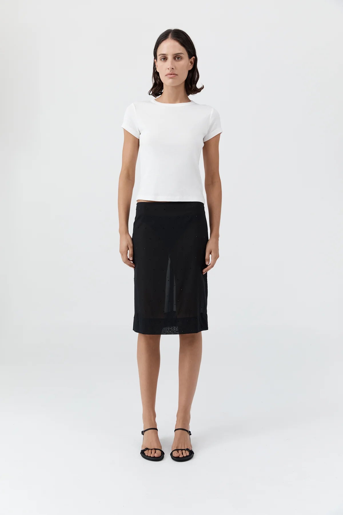 (PRE-ORDER) ORGANIC COTTON BABY TEE - WHITE