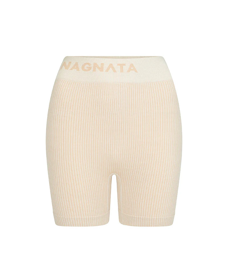 YANG WOOL MINI SHORT - CREAM