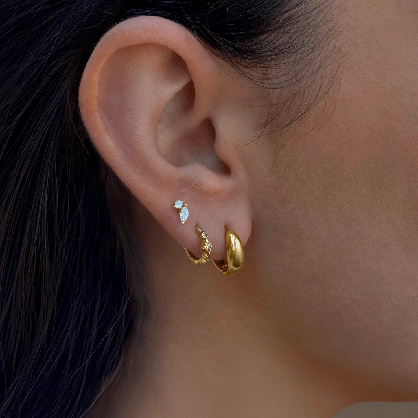 MILA FLATBACK - GOLD (EXCLUSIVELY SOLD IN STORE ONLY)