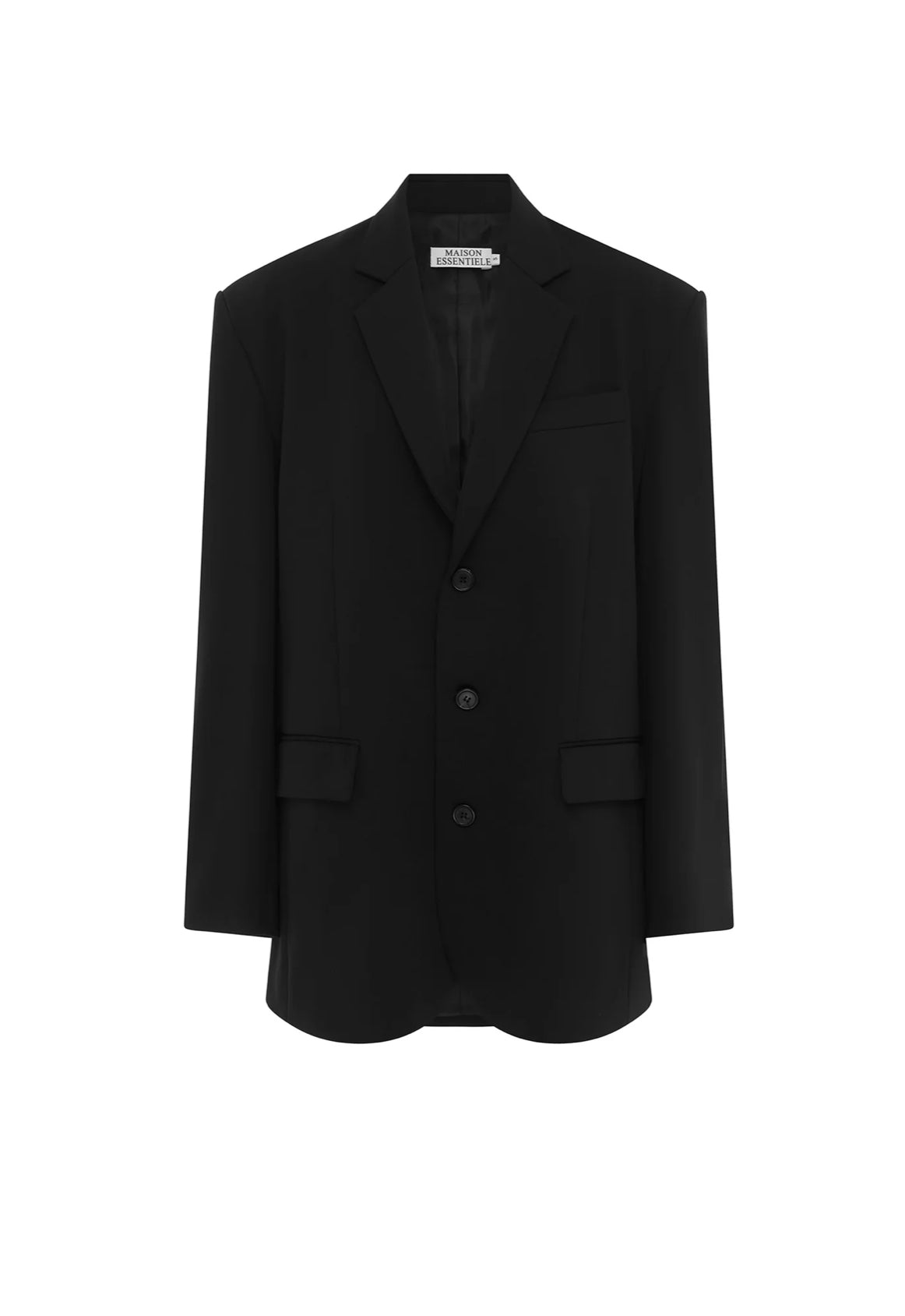 BOYFRIEND BLAZER - BLACK