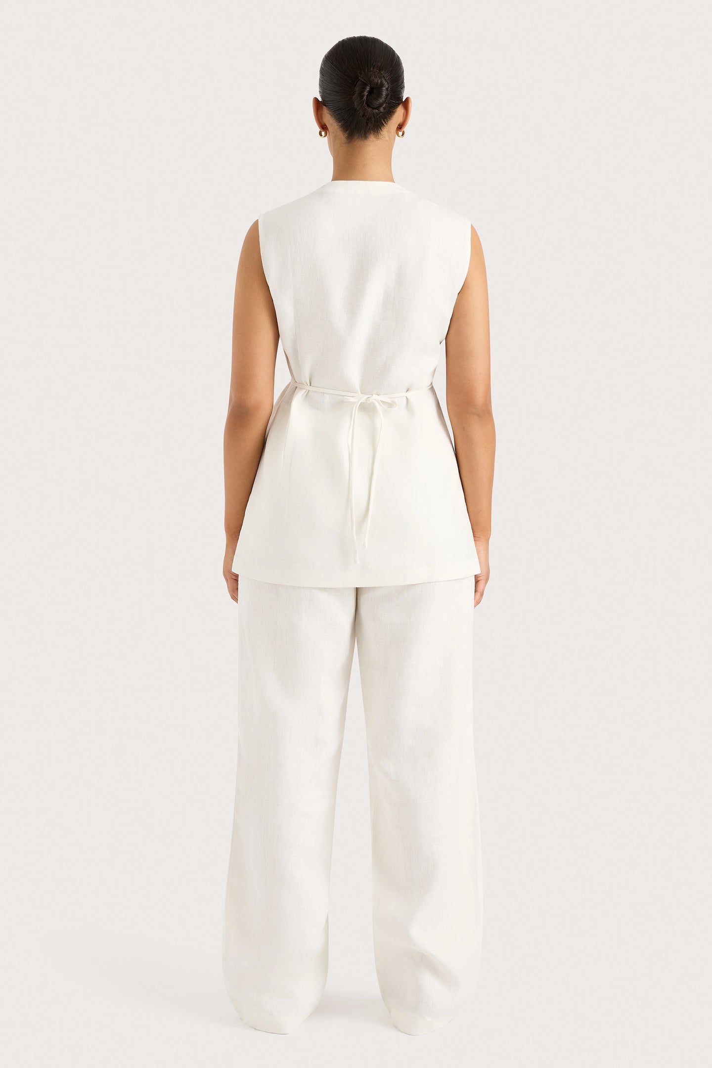 LULEA WRAP VEST - WHITE