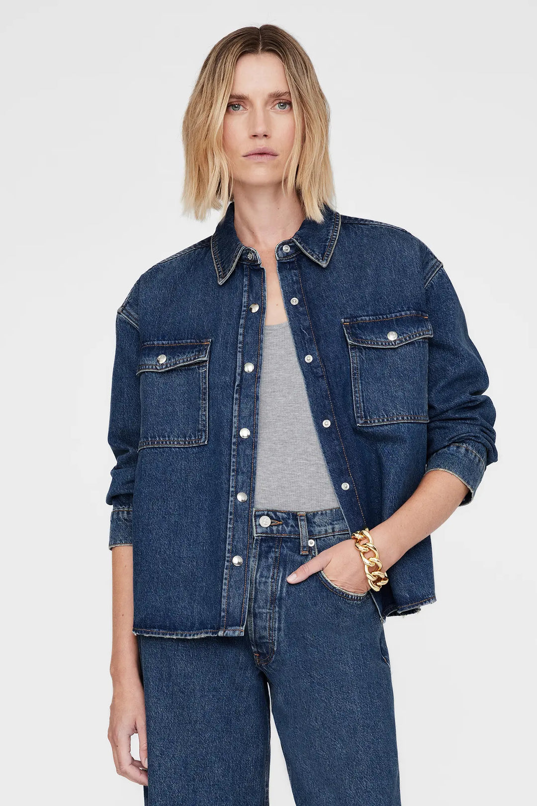 PAXTON SHIRT - SEA BLUE