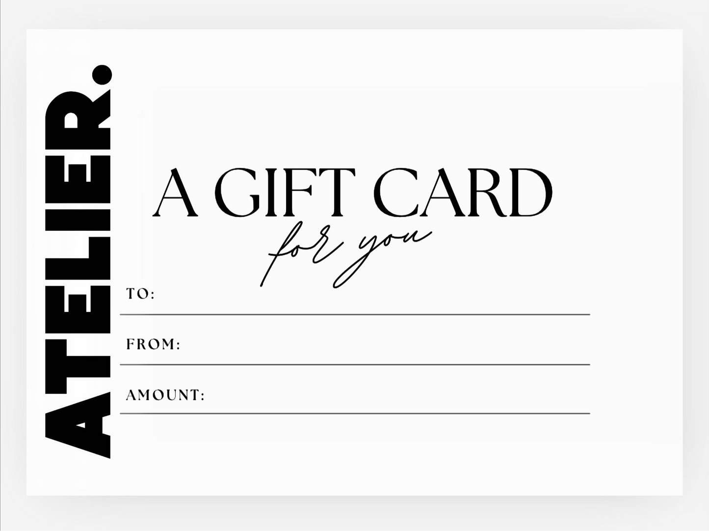 GIFT CARD