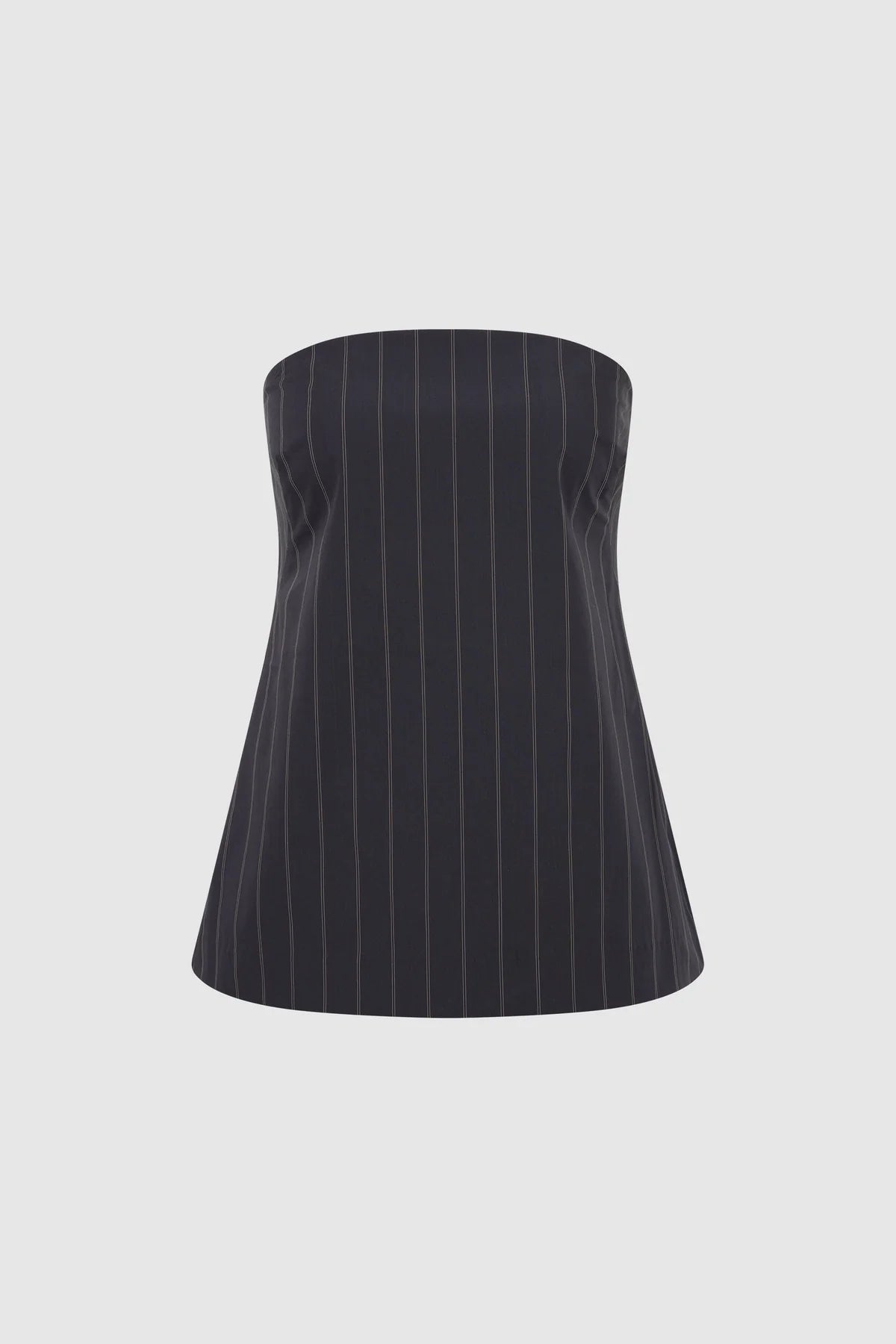 (PRE-ORDER) STRAPLESS ROULEAU TIE TOP - INK STRIPE