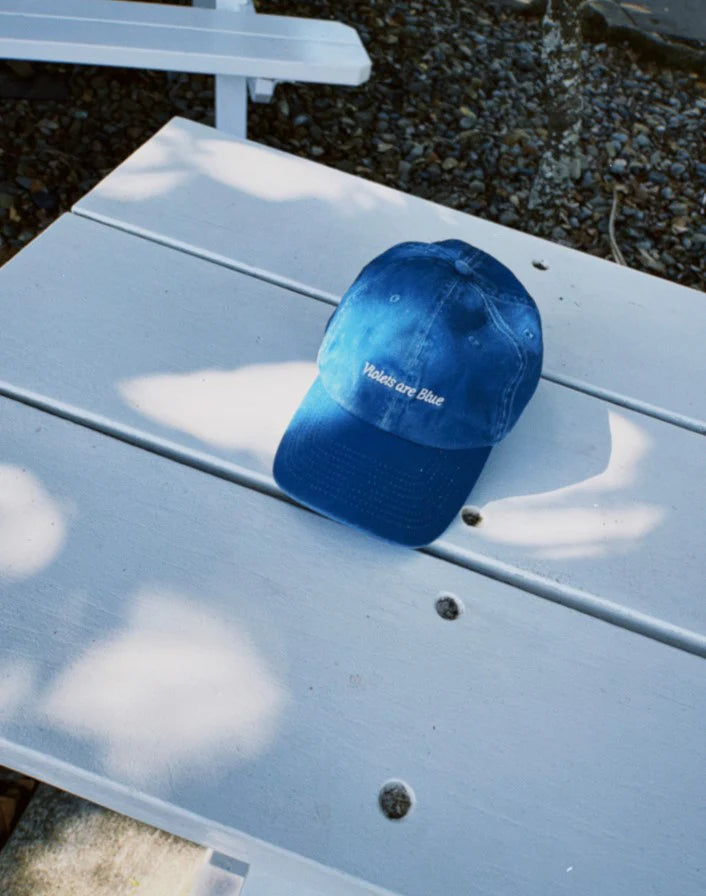 VIOLETS ARE BLUE CAP - WASHED BLUE