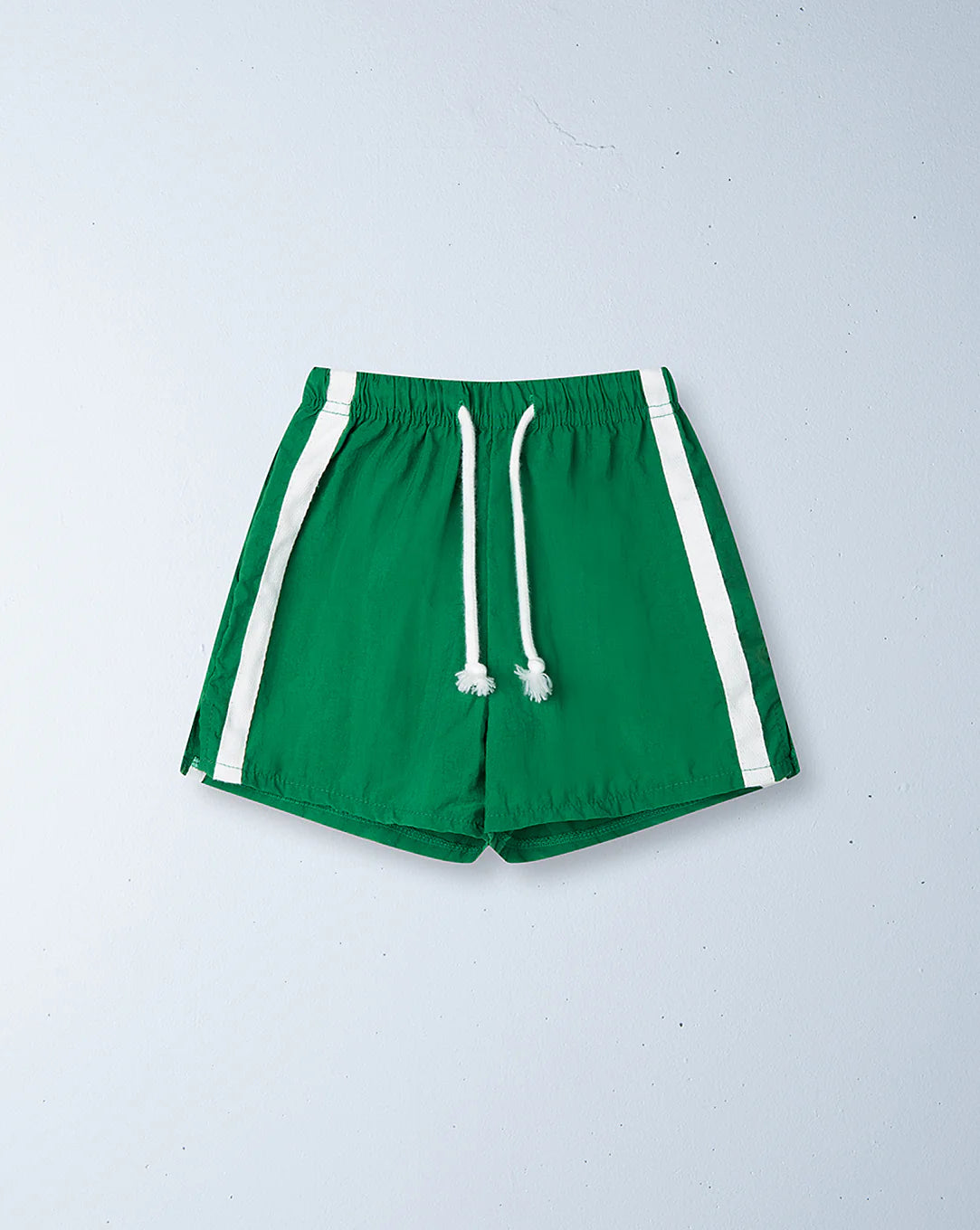TWIN STRIPE SWIM SHORT - VERDE