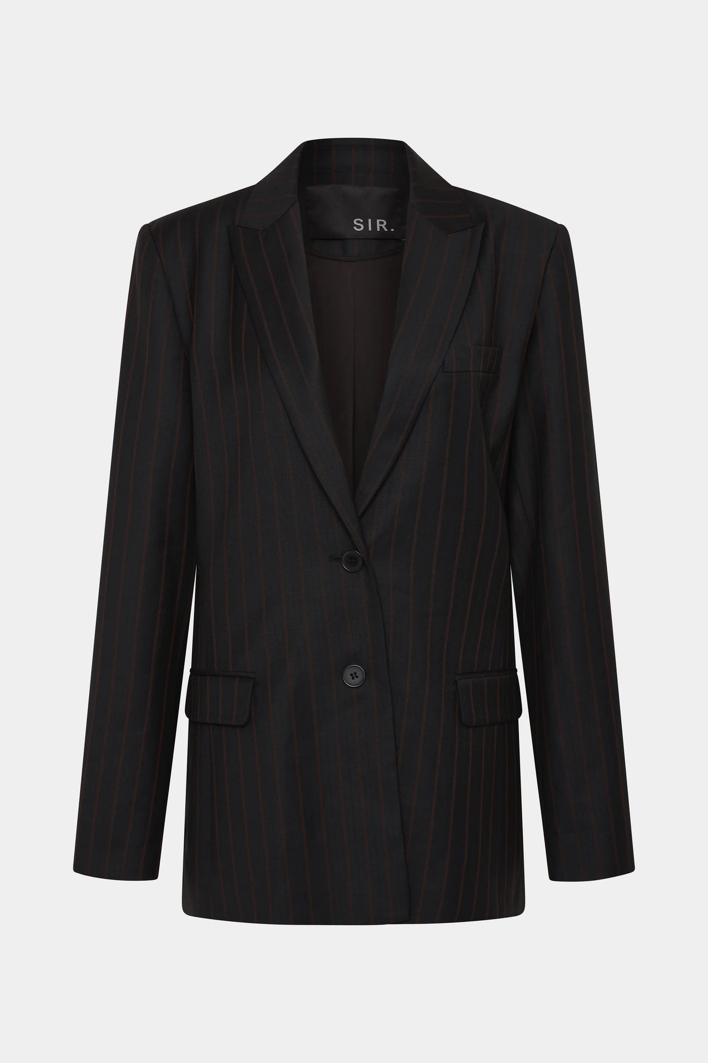 SORRENTINO BLAZER - RED PINSTRIPE
