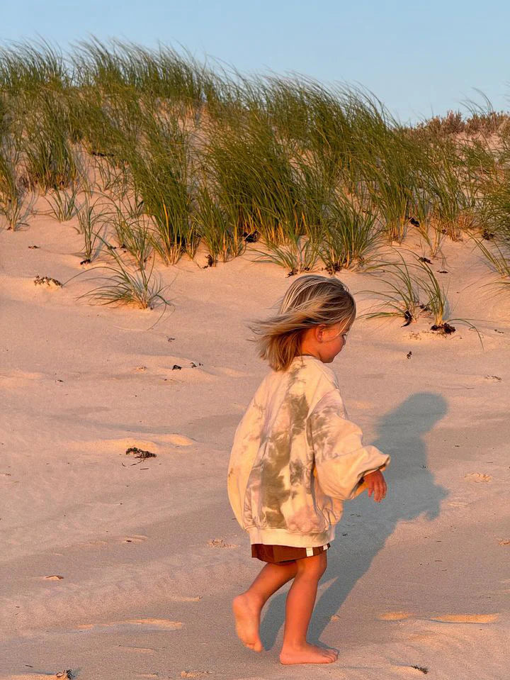 TORO DYED PULLOVER - SANDSTORM