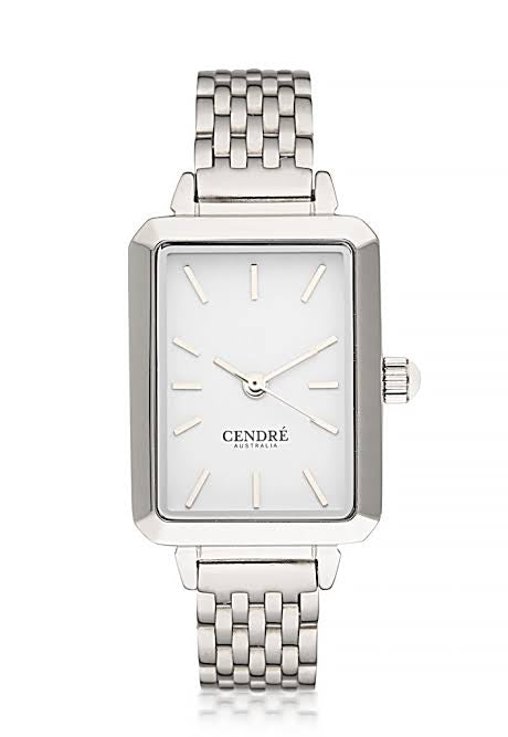 MASON WATCH - WHITE SILVER