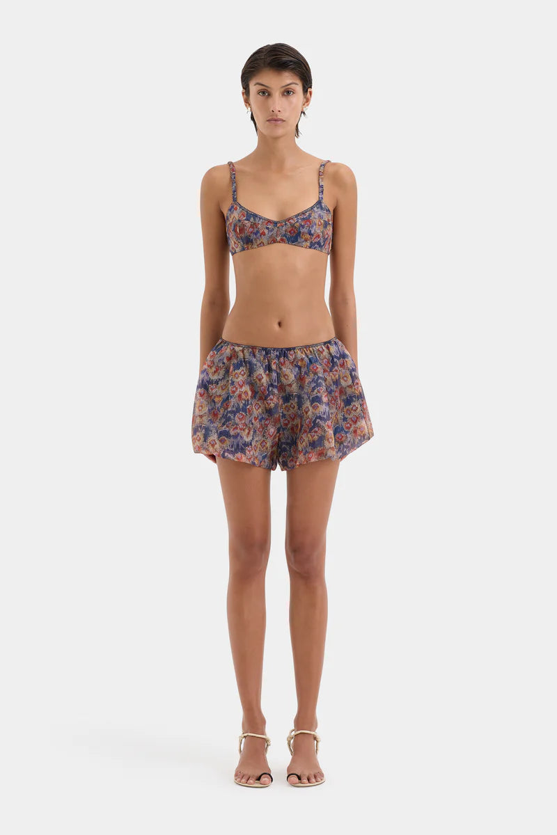 FIORE MINI SHORT - PETALO SCURO
