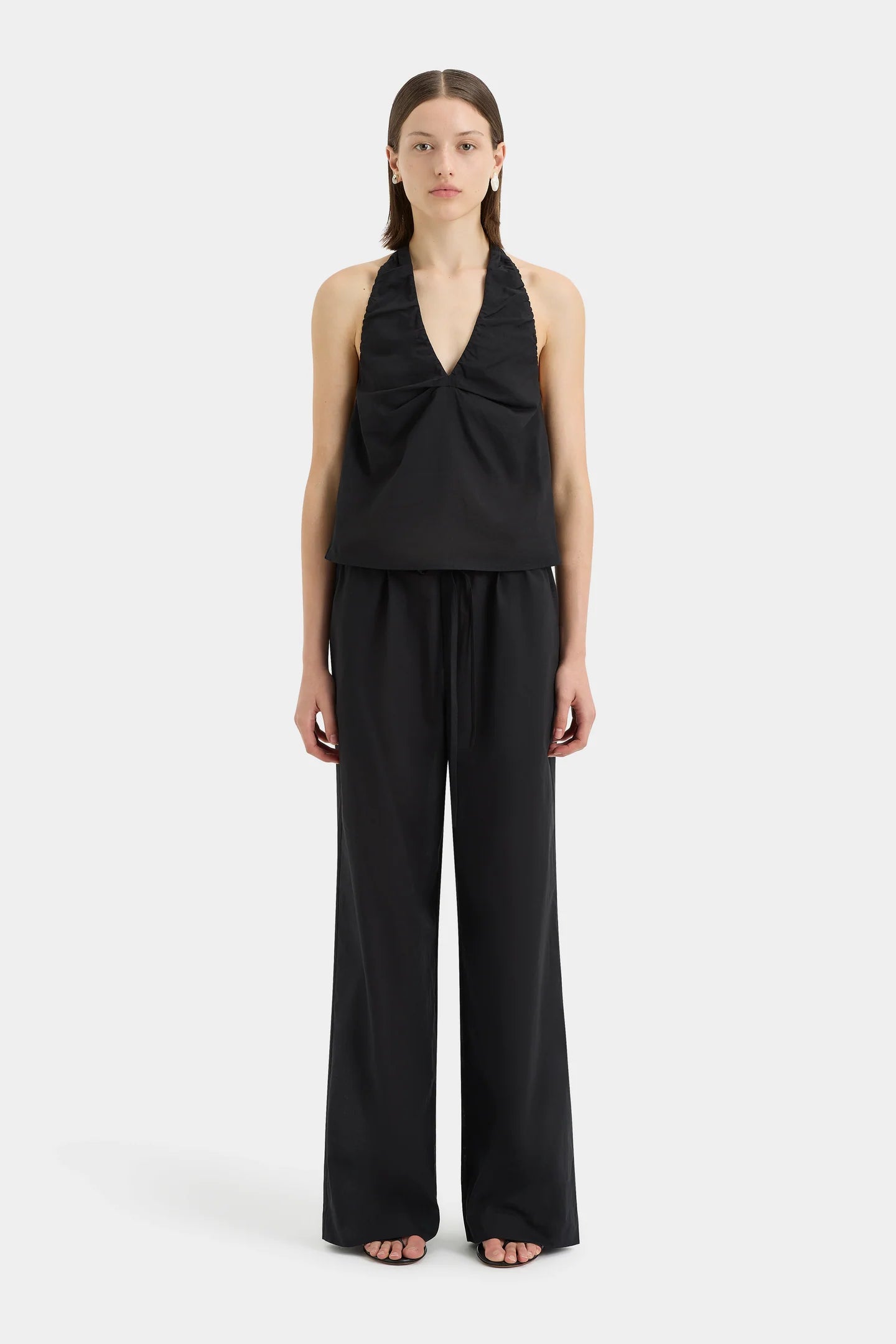 SAVANNA RELAXED PANT - BLACK