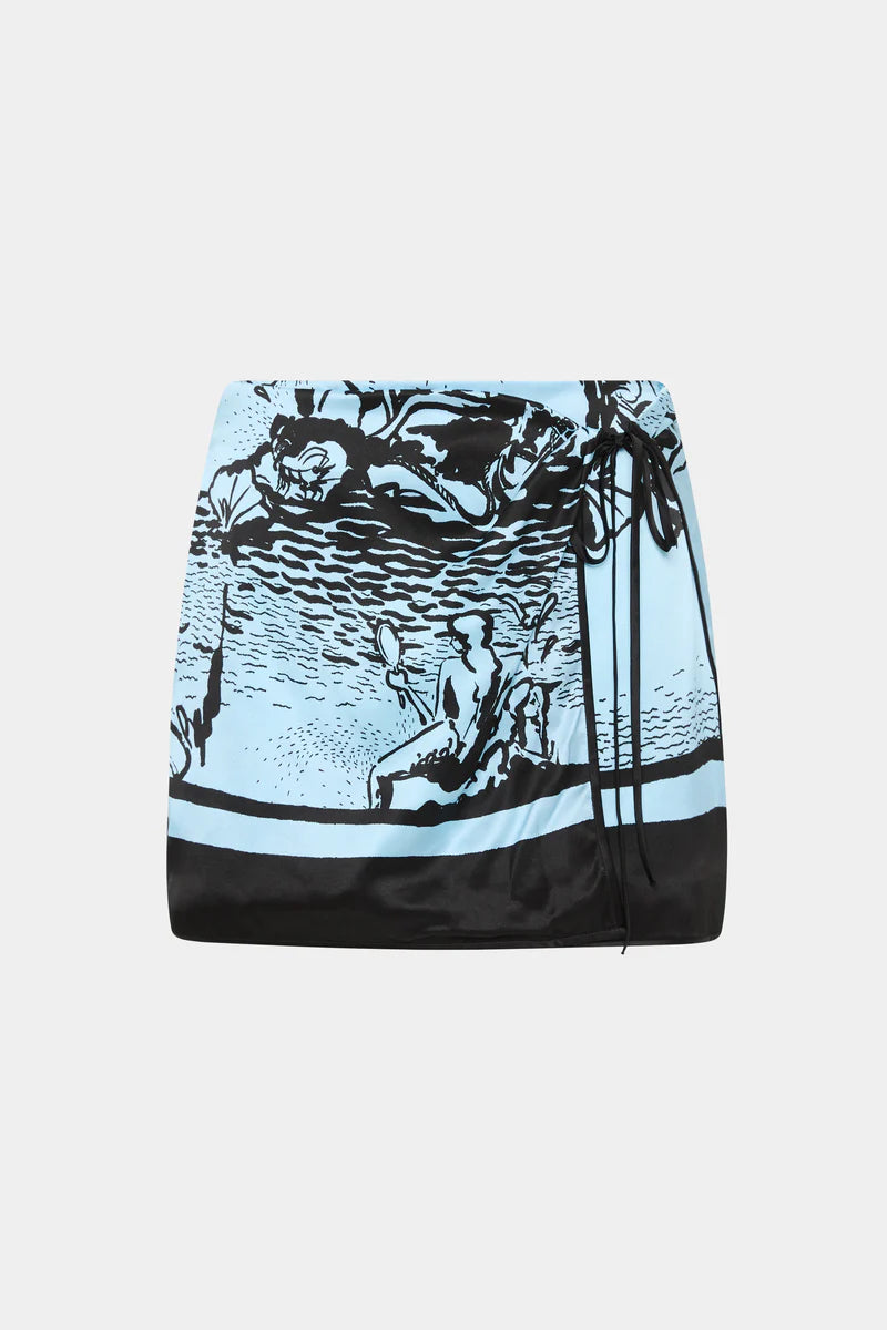 DREAMWOOD MINI SKIRT - BRISE SOLEIL