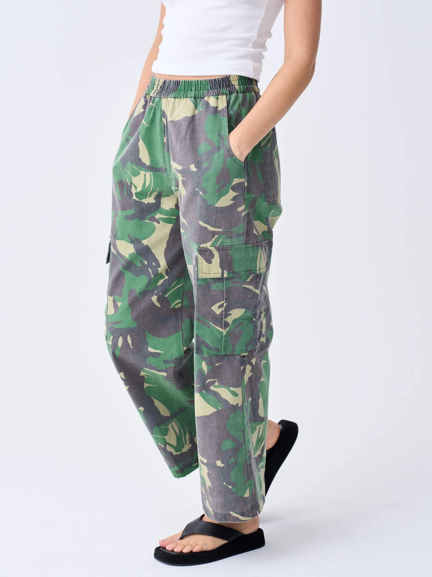 CARGO PANT - WASHED ARMY