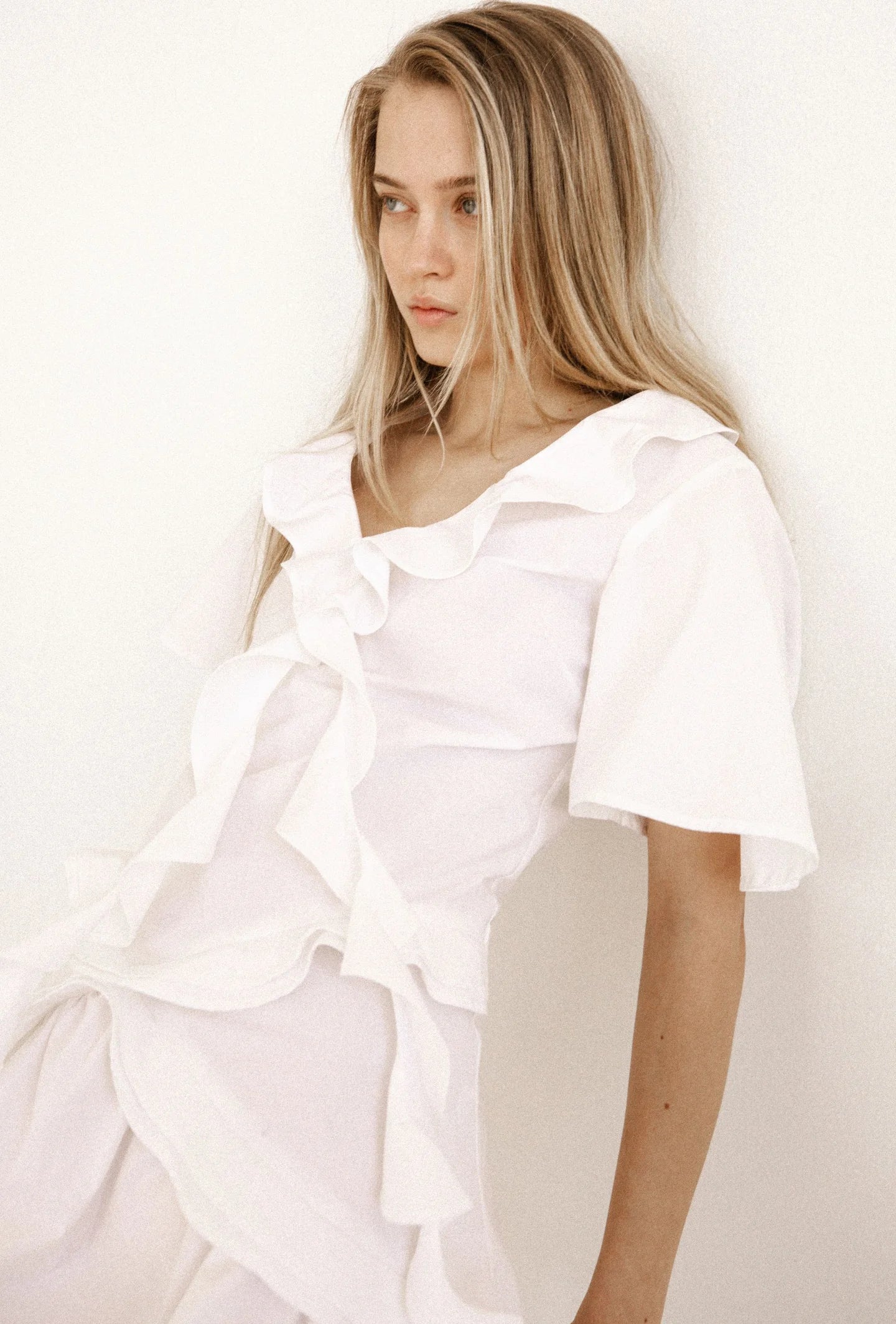 OLYMPIA DRESS - WHITE