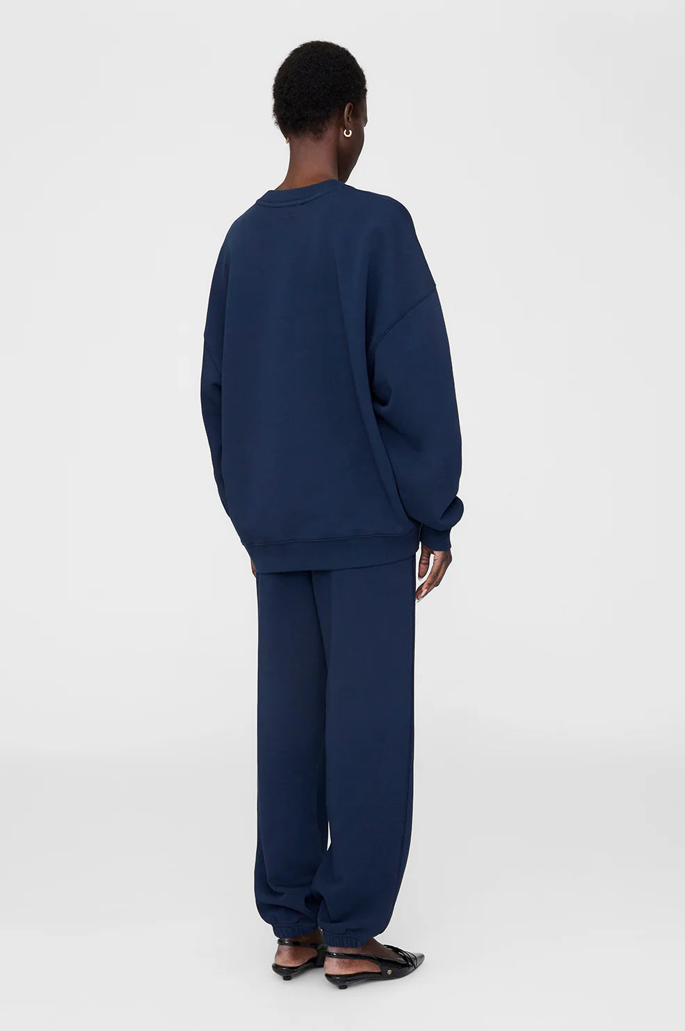 KARTER JOGGER FRAMED MONOGRAM - WASHED NAVY