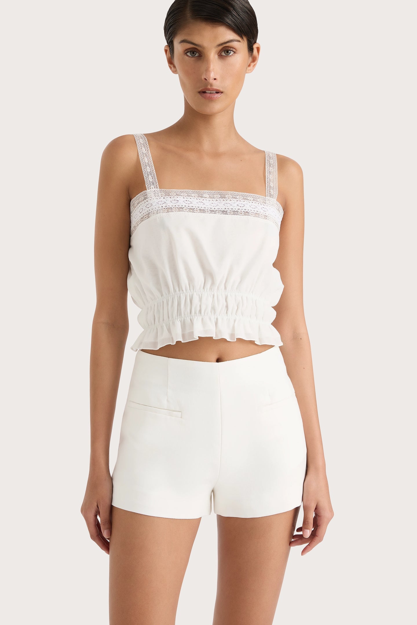 CAMILLE TOP - WHITE