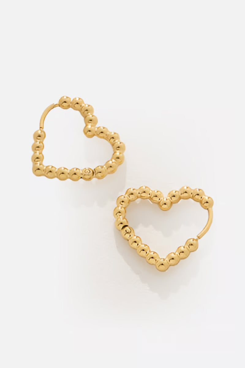 GALINA HEART HUGGIES - GOLD