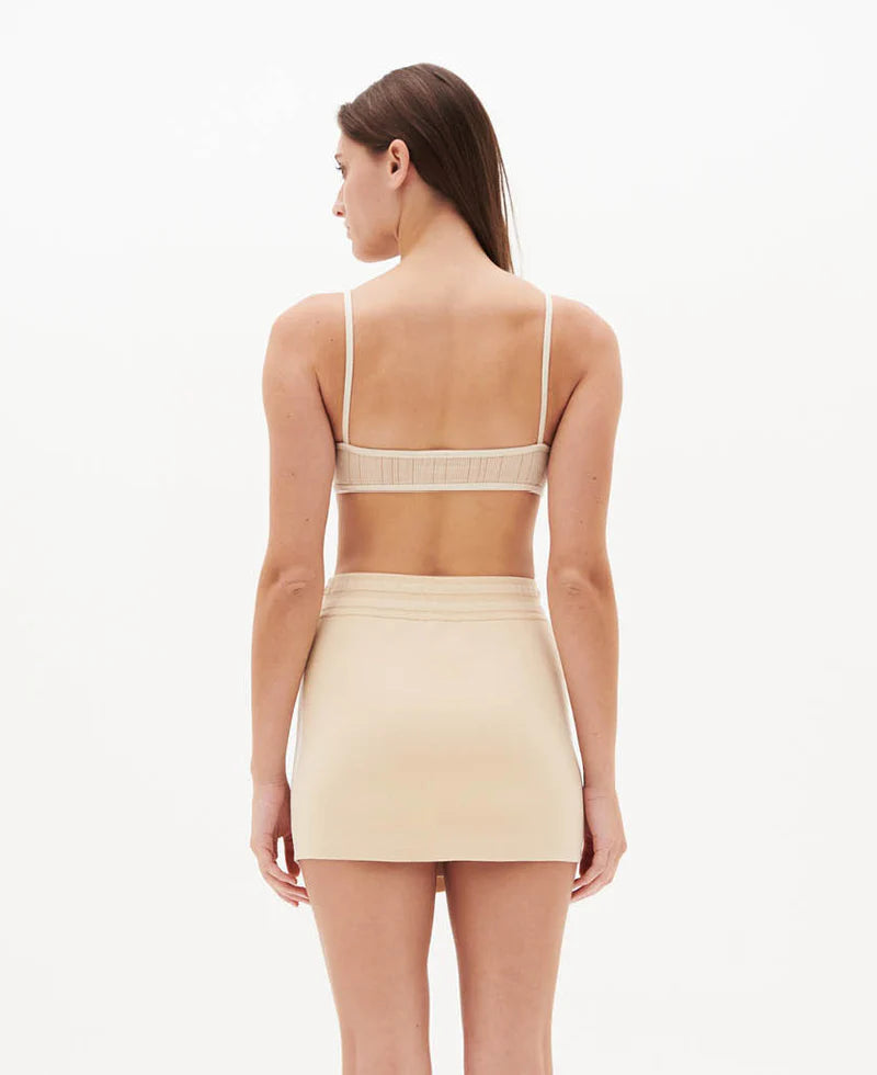 ELBA WOOL BRALET - CREAM