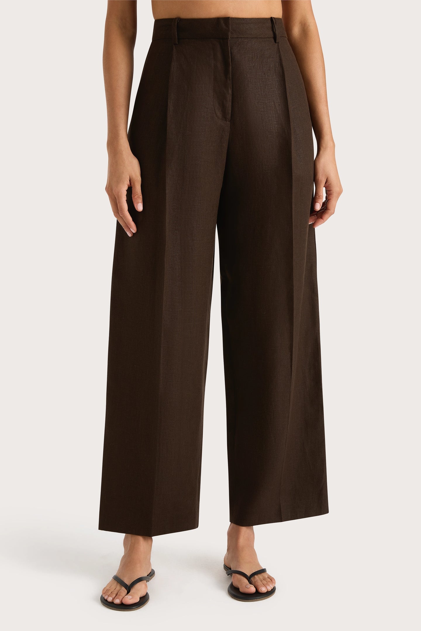 STEVIE TROUSER - COFFEE