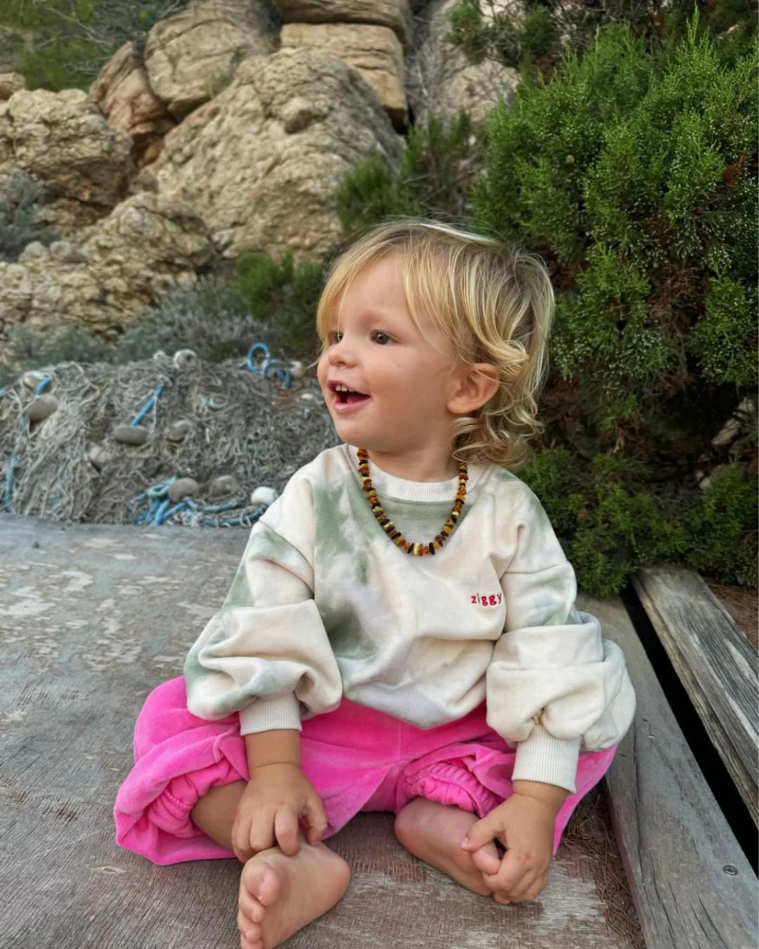 TORO DYED PULLOVER - SANDSTORM