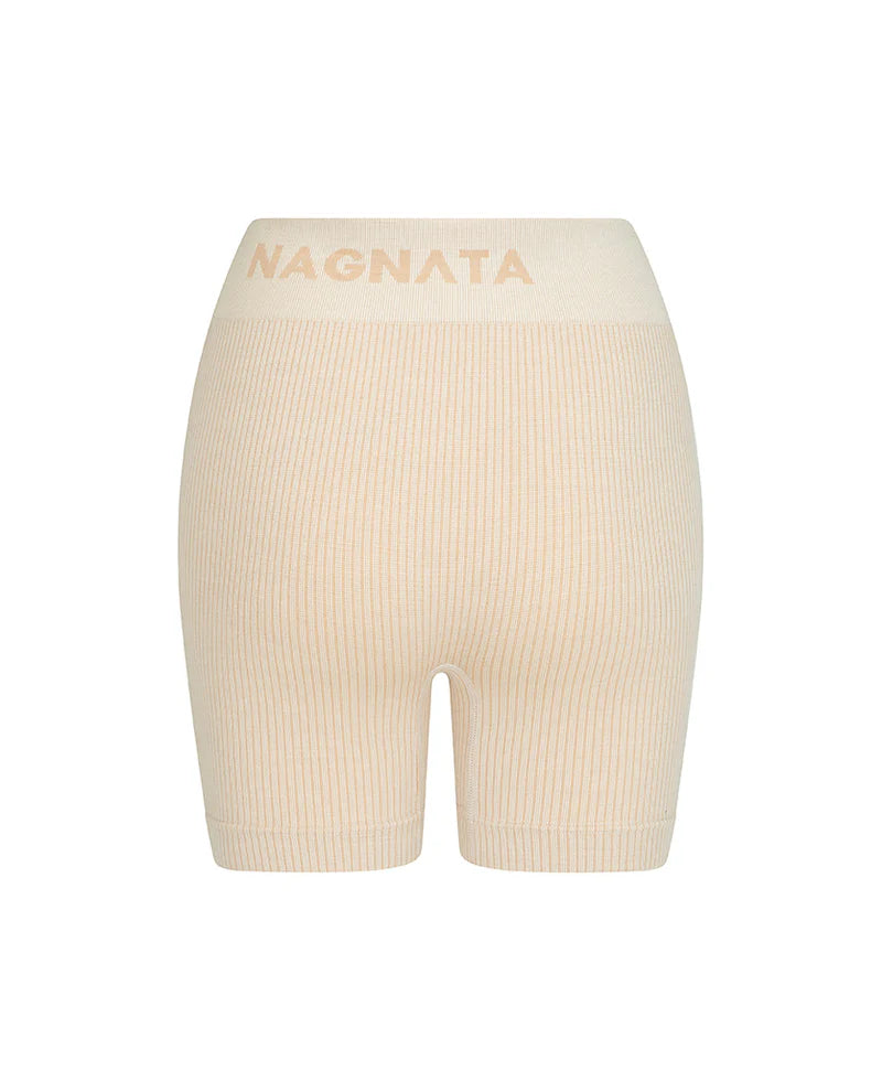 YANG WOOL MINI SHORT - CREAM