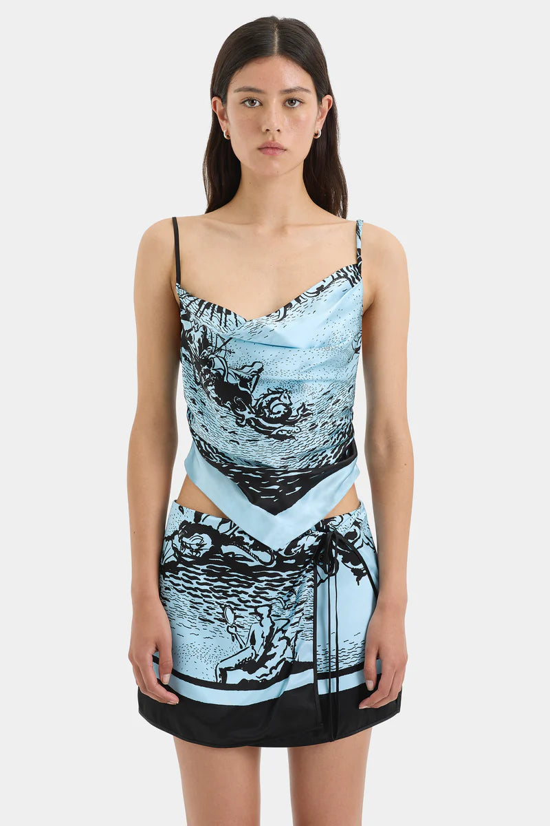 DREAMWOOD MINI SKIRT - BRISE SOLEIL