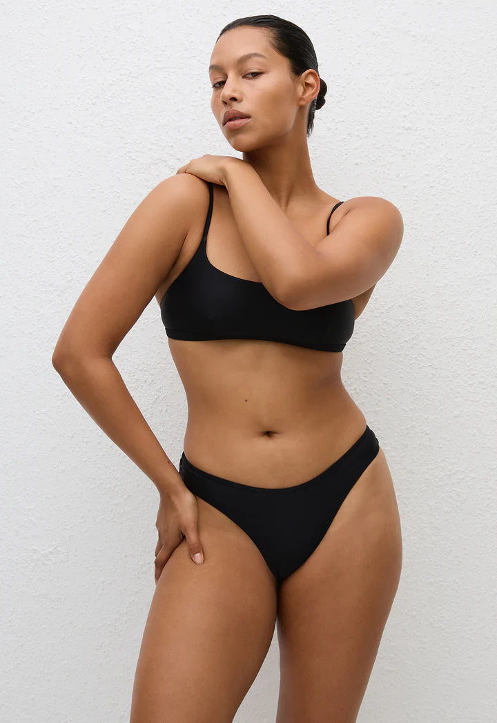 NINETIES BRAZLIAN BRIEF - BLACK