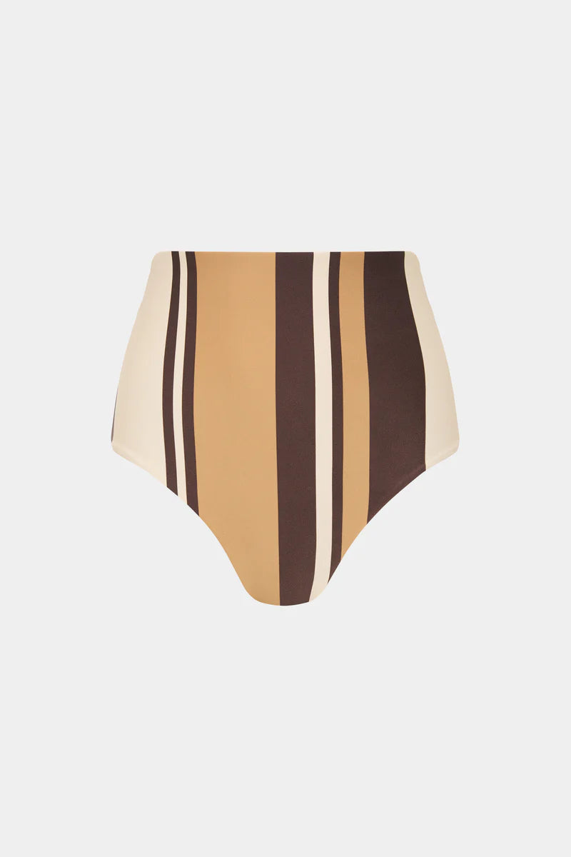 MAHOGANY CLASSIC HIGH BRIEF - CANTINA STRIPE