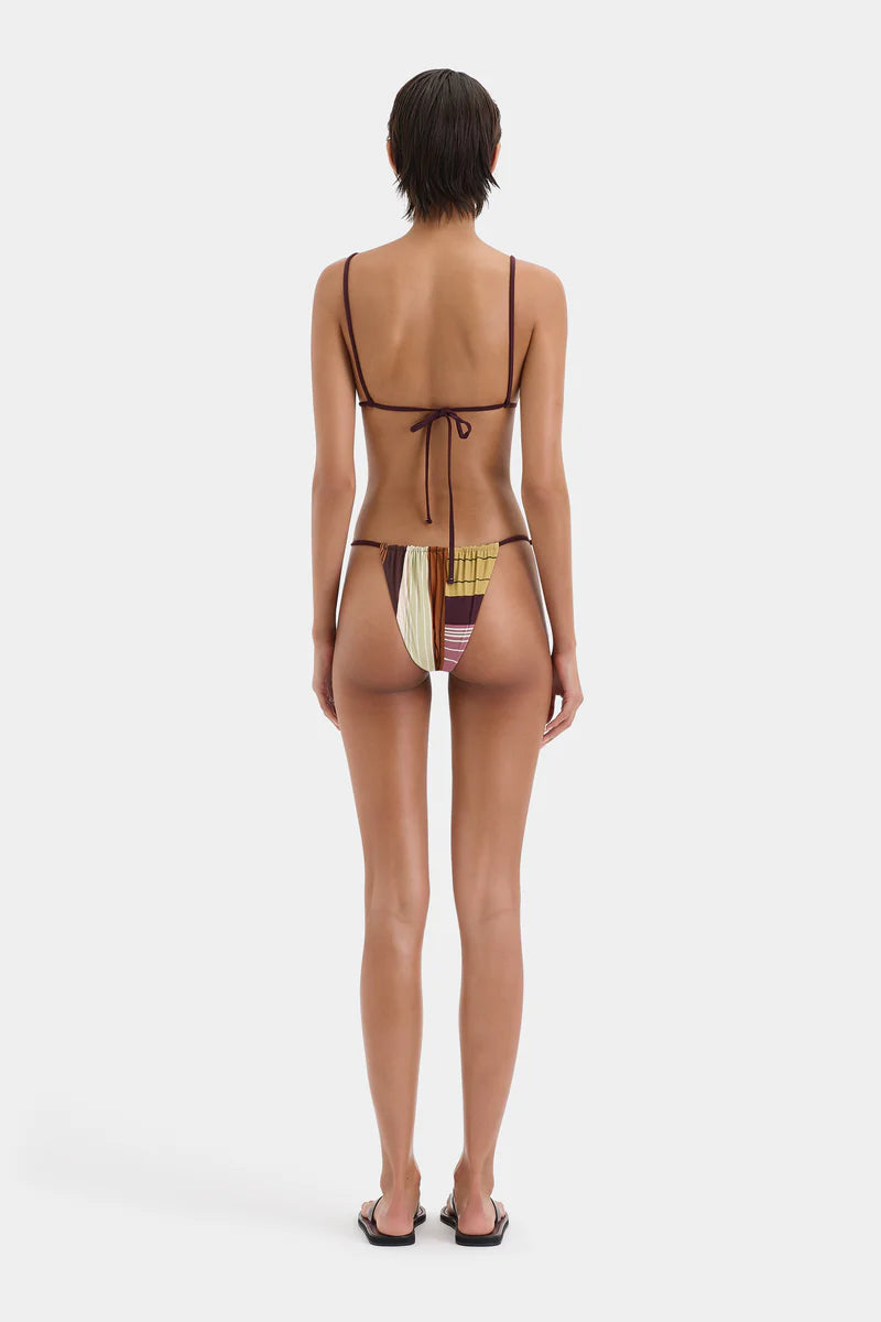 FONTANA STRING BRIEF - ELISA STRIPE