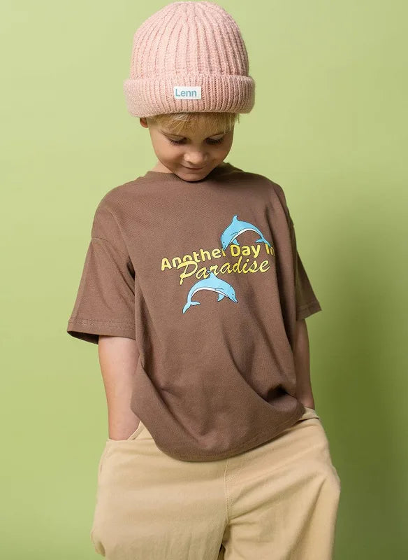 (PRE-ORDER) PARADISE TEE - CHOC CHIP