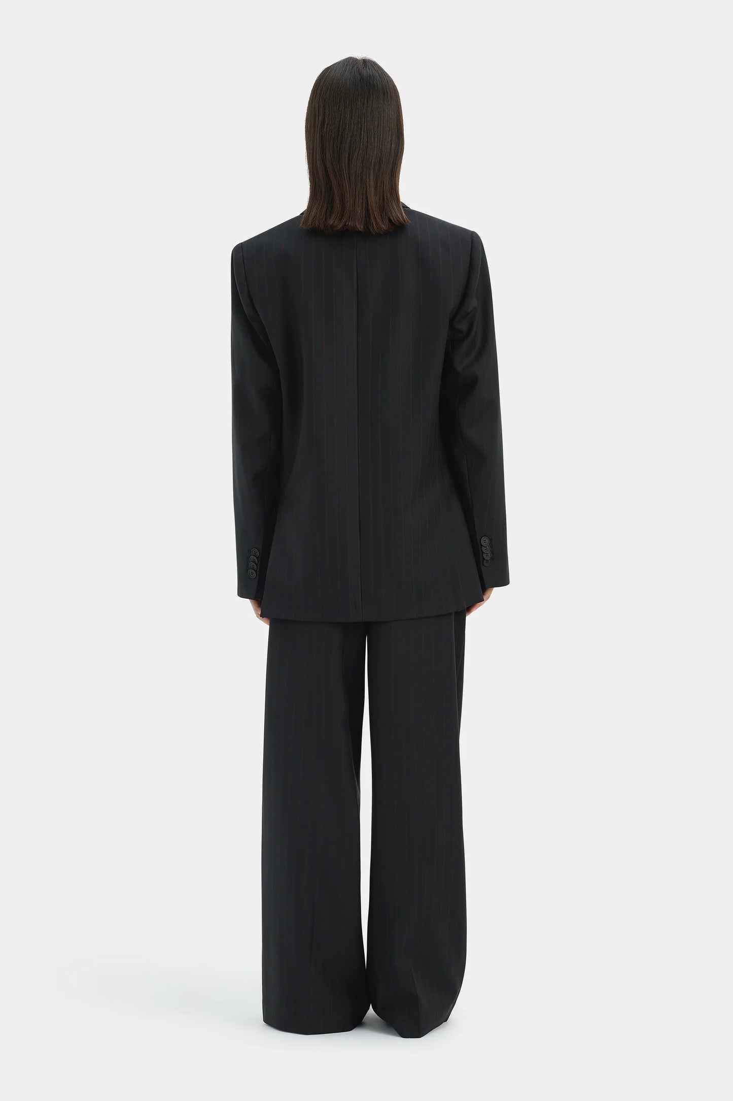 SORRENTINO BLAZER - RED PINSTRIPE