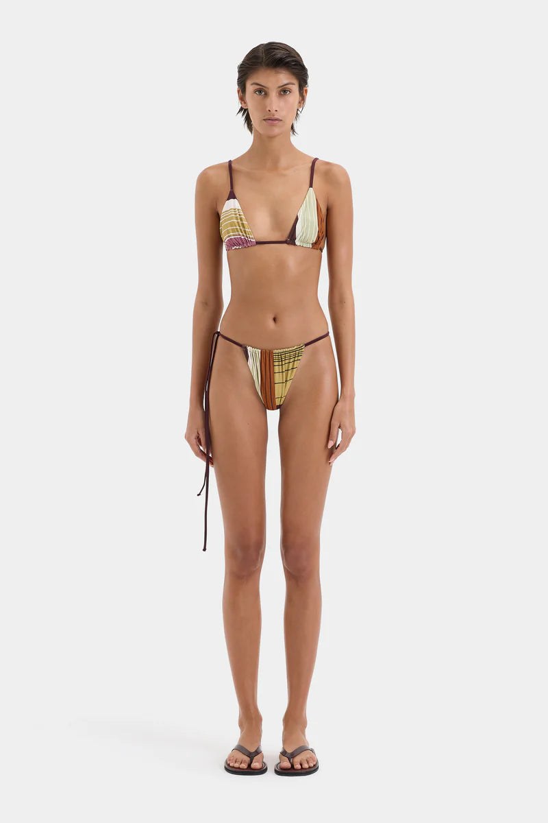 FONTANA STRING BRIEF - ELISA STRIPE