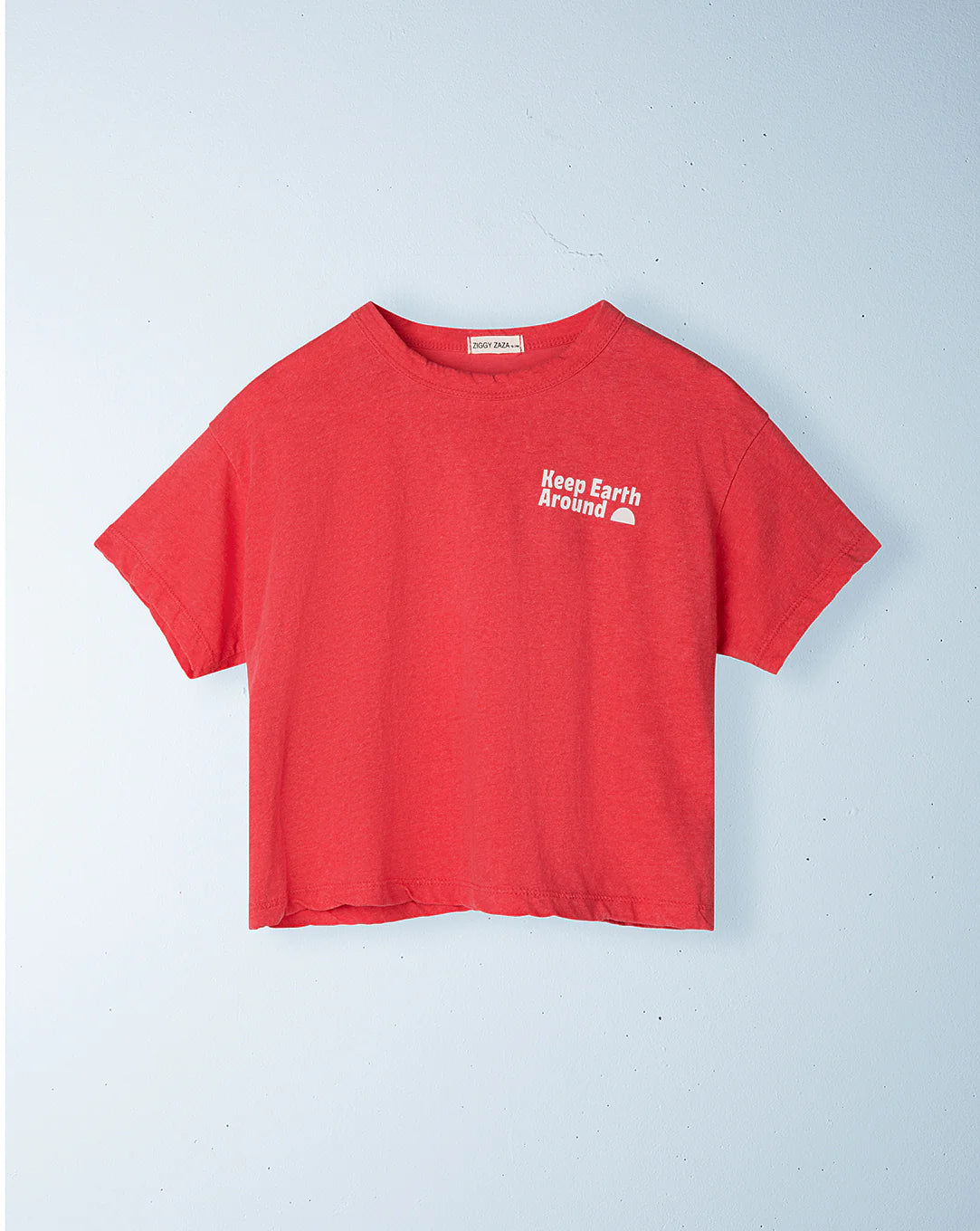 KEEP EARTH AROUND TEE - CHILLI