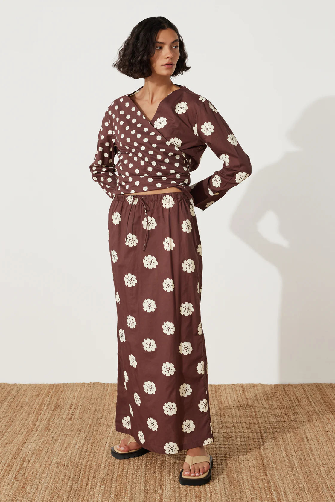 DANDELION WRAP TOP - DANDELION DAISY