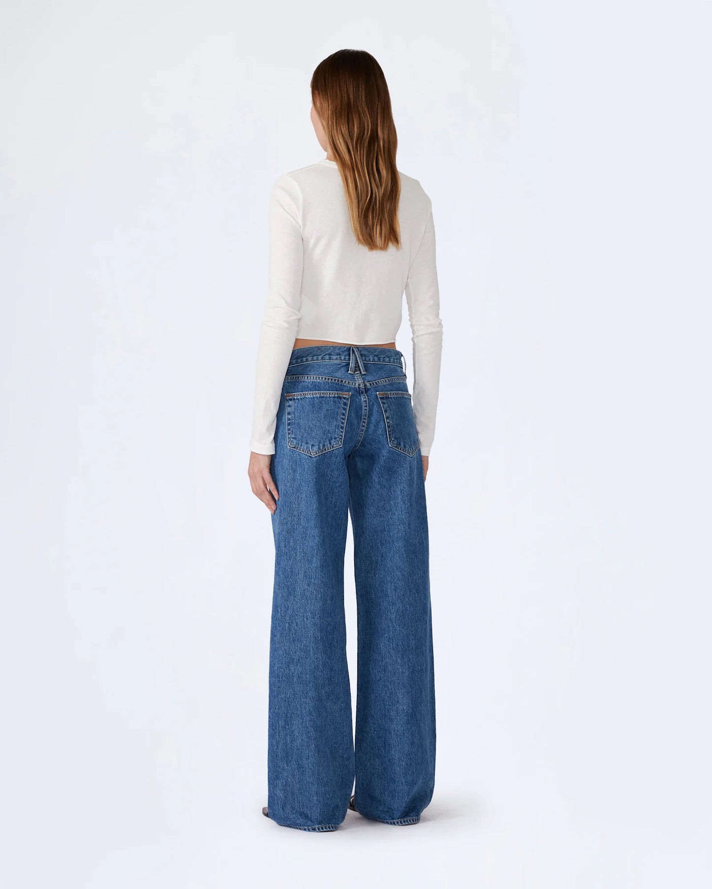 THE MICA LOW RISE WIDE LEG - SWEET MEMORY