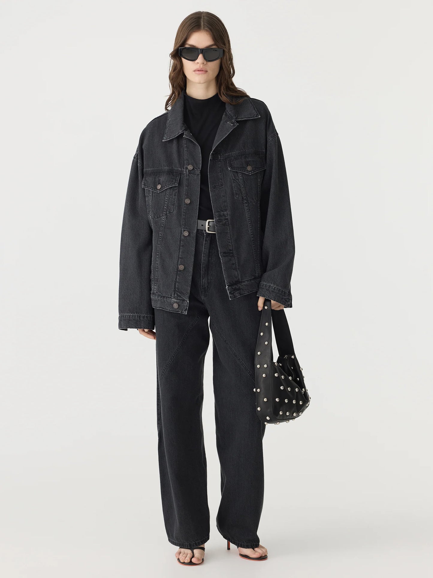 UNIVERSAL DENIM JACKET - WASHED BLACK