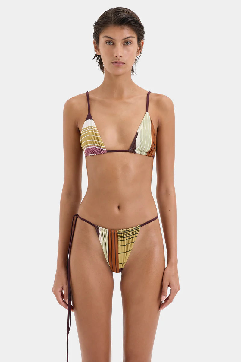 FONTANA STRING BRIEF - ELISA STRIPE