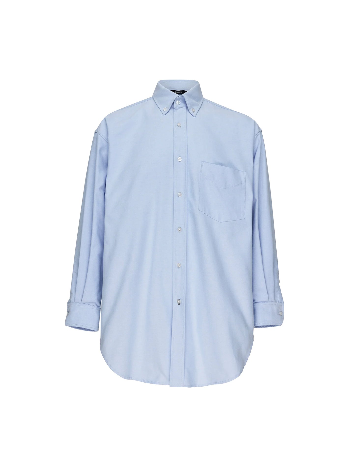 OVERSIZED TRADITIONAL SHIRT - CHAMBRAY
