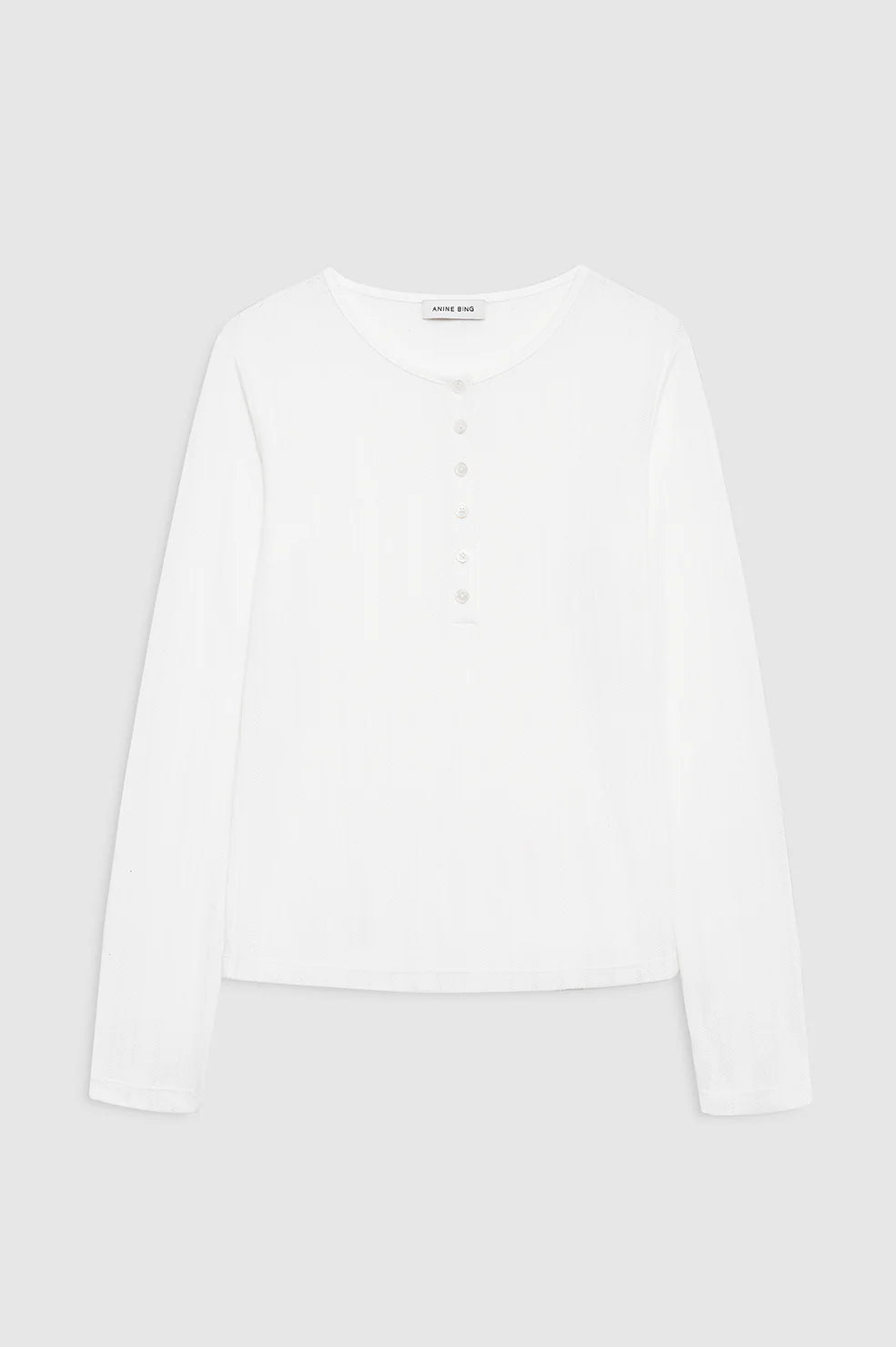 PIA LONGSLEEVE TEE - OFF WHITE
