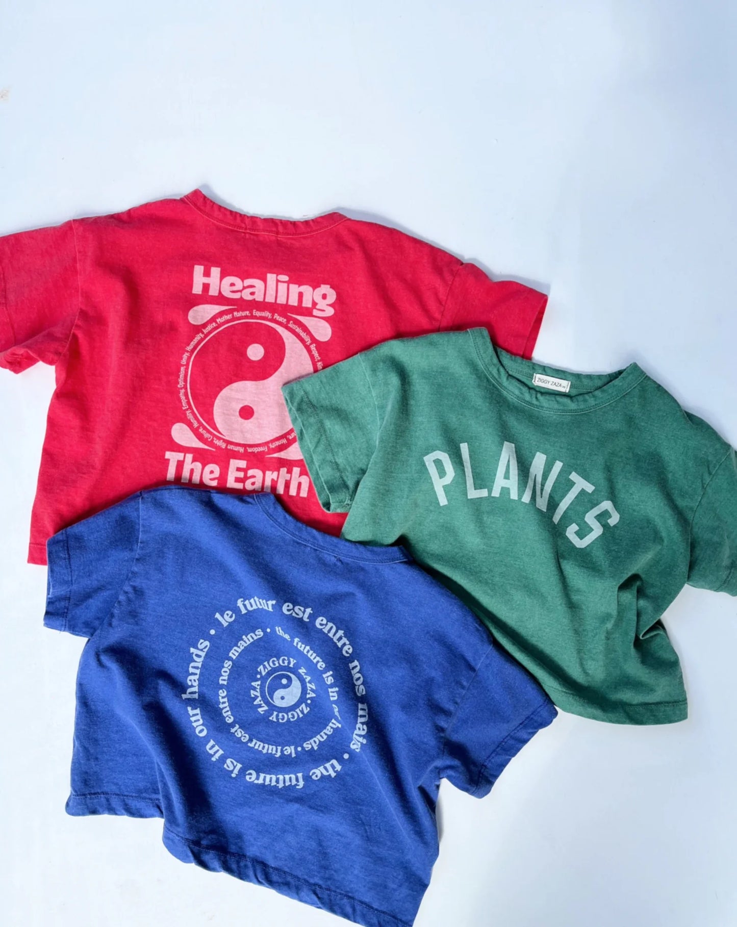 PLANTS TEE - KALE GREEN