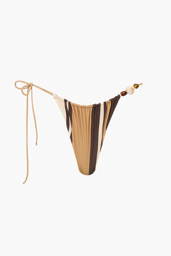 MAHOGANY STRING BRIEF - CANTINA STRIPE